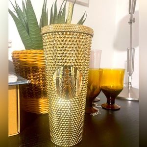 Gold Starbucks cup new
